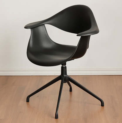 Nordic Geometric Aluminum Desk Chair