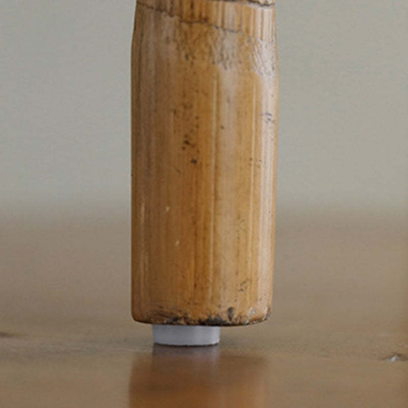 Chinese Woven Wood Four-Leg Dining Chair