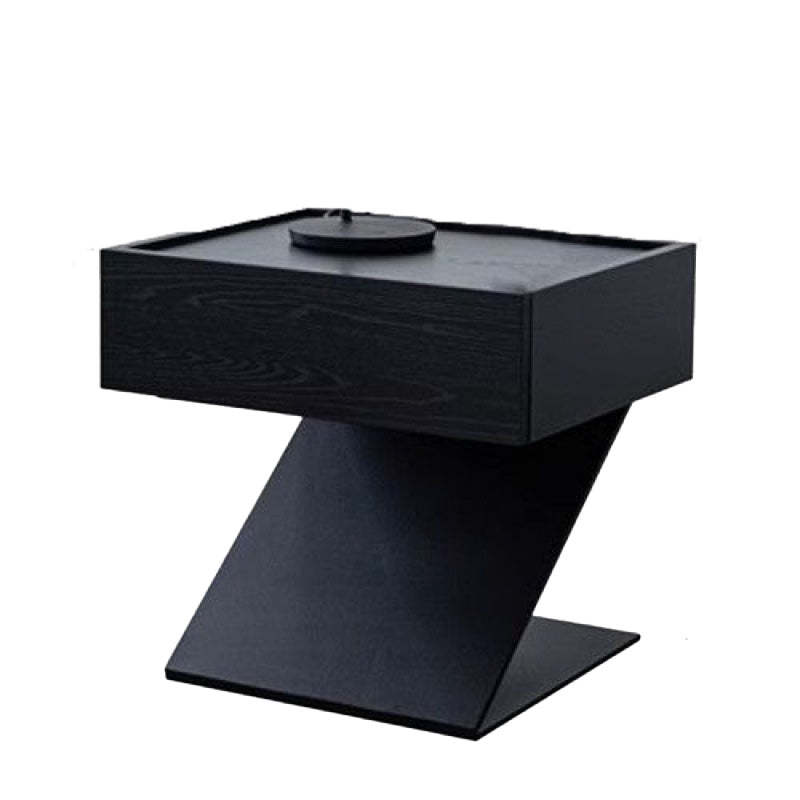 Minimalist Suspended Solid Wood Nightstand