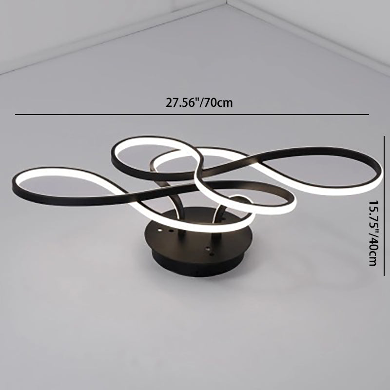 Transitional Irregular Strip Aluminum Ceiling