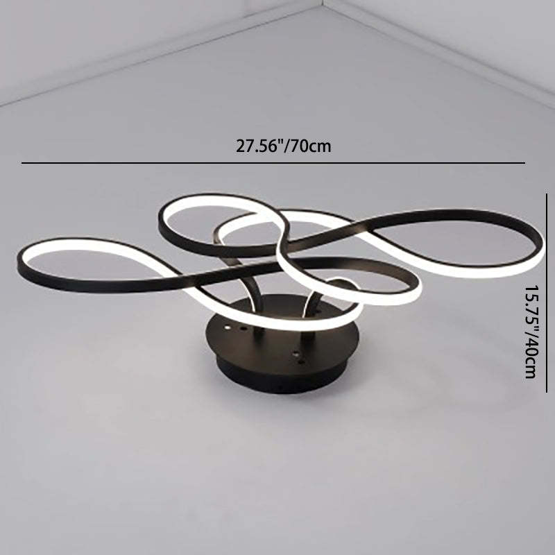Transitional Irregular Strip Aluminum Ceiling
