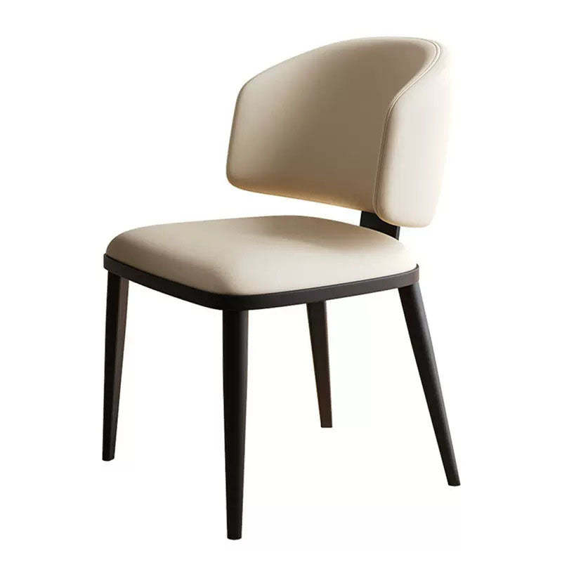 Modern Luxury Leather Iron Chair