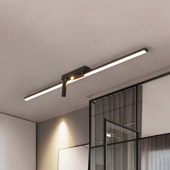 Minimalist Long Strip LED Spotlight Flush Mount Light