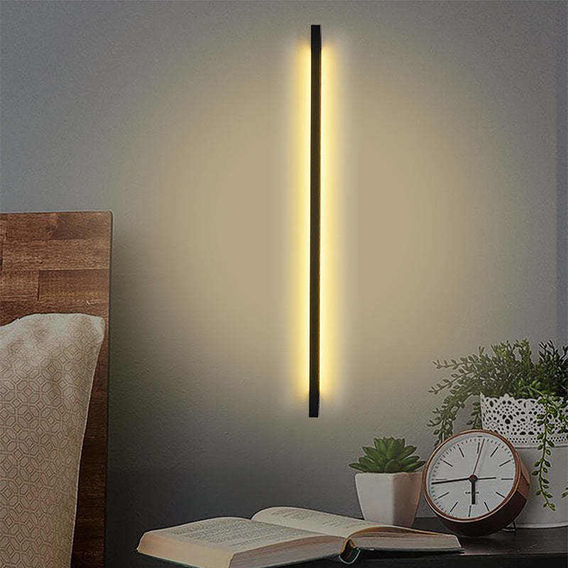 Modern Aluminum Silicone LED Wall Sconce — Warm Light (3000K) / 220V-240V For UK/AU