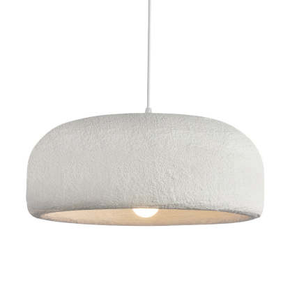 Minimalist Resin Dome Pendant Light