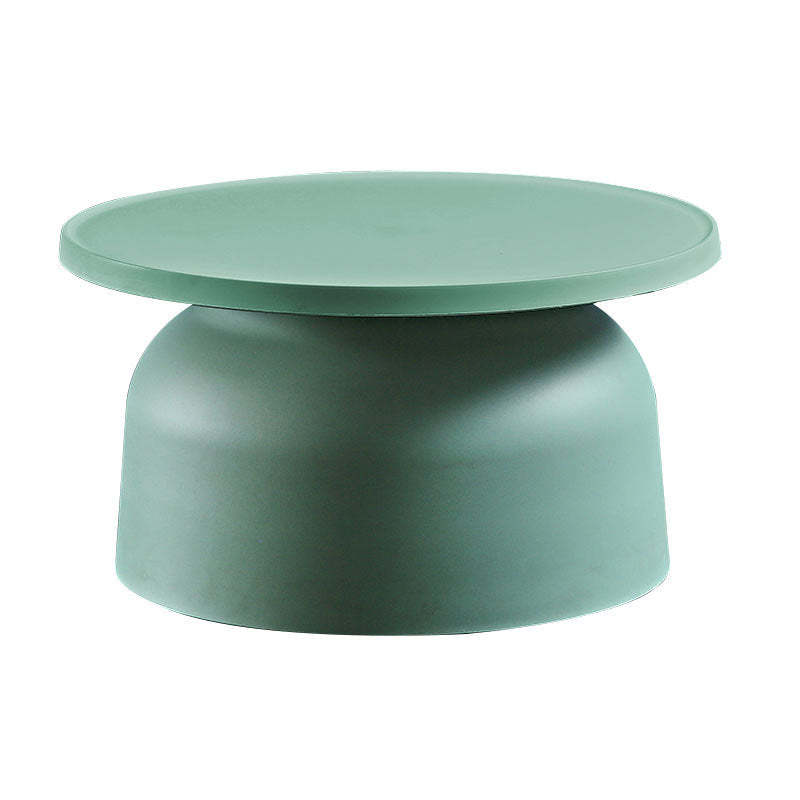 Minimalist Round Plastic Coffee Table