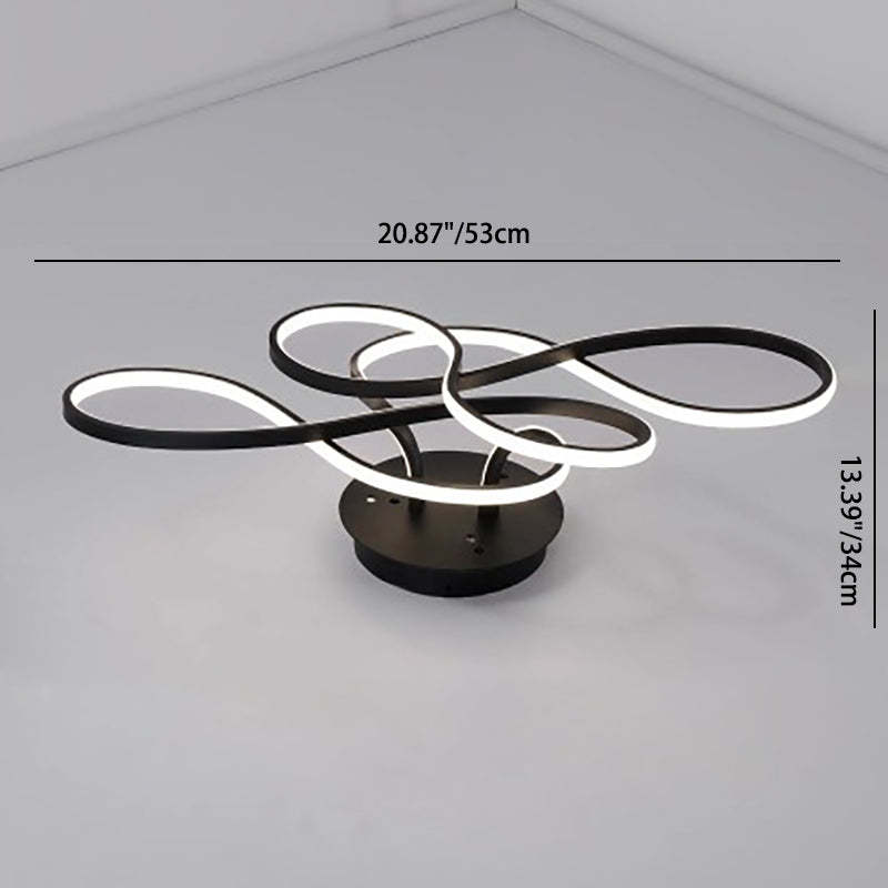 Transitional Irregular Strip Aluminum Ceiling