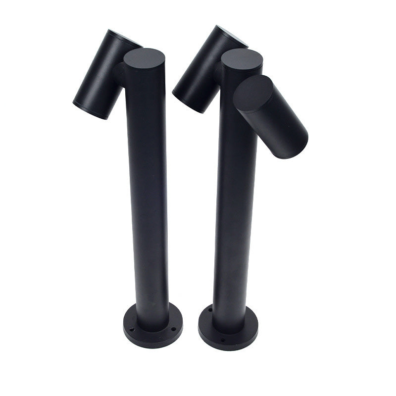 Minimalist Tempered Glass Aluminum Ground Light