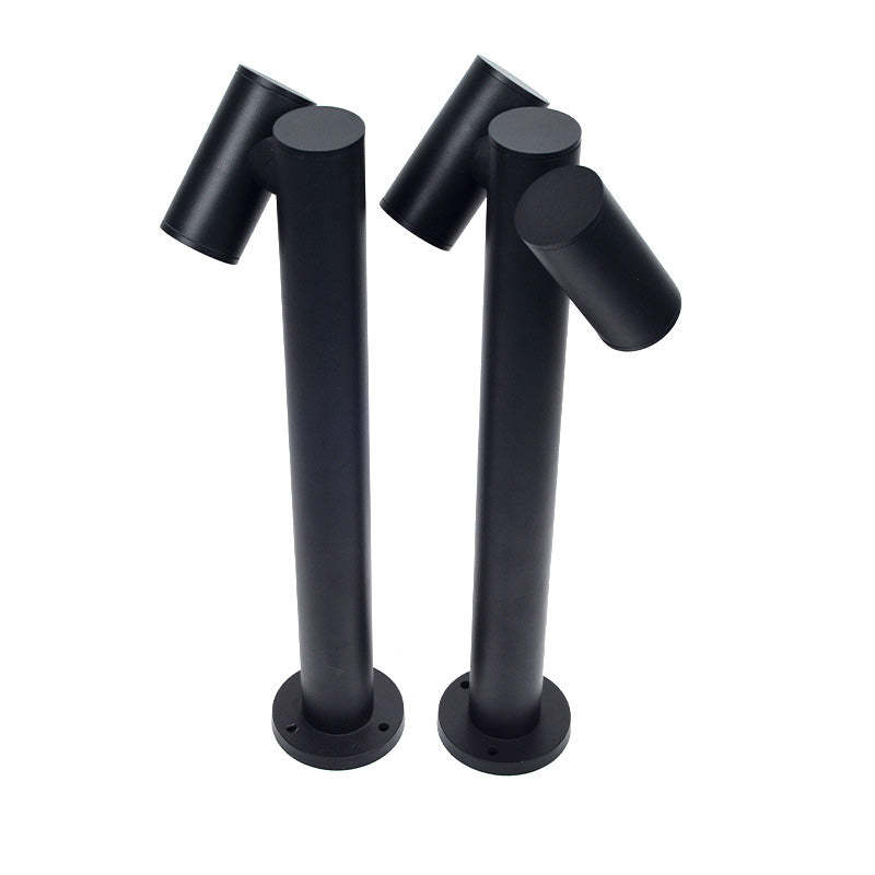 Minimalist Tempered Glass Aluminum Ground Light