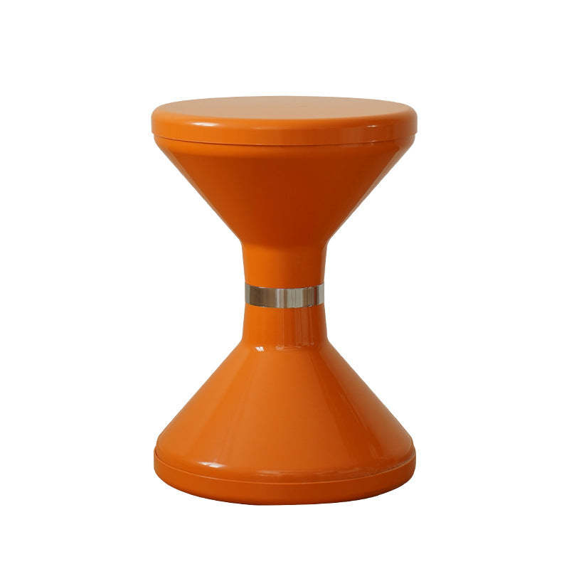 Scandinavian Hourglass Portable End Table