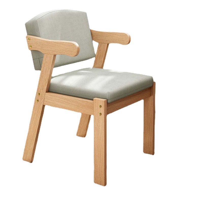 Nordic Wood Fabric Armchair