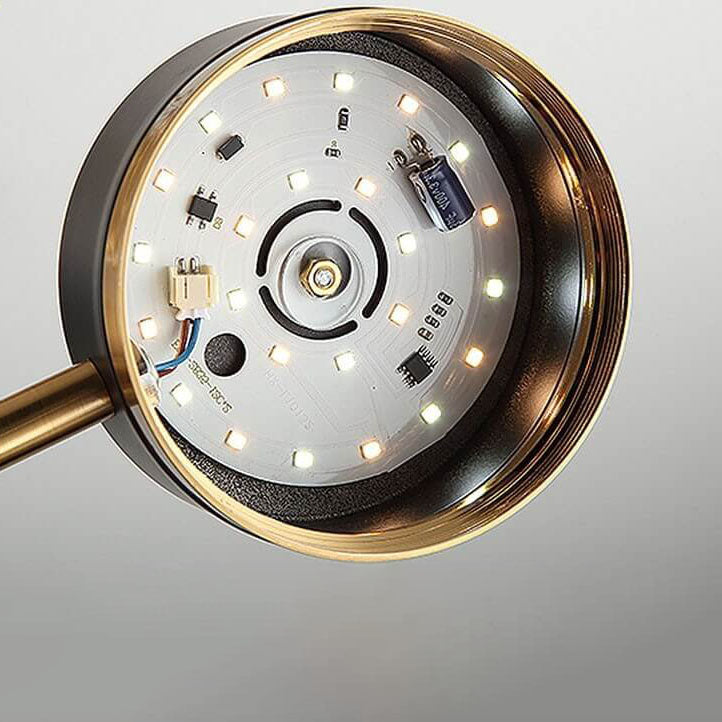 Minimalist Black Gold Balanced Ceiling Light