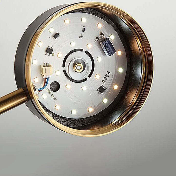 Minimalist Black Gold Balanced Ceiling Light