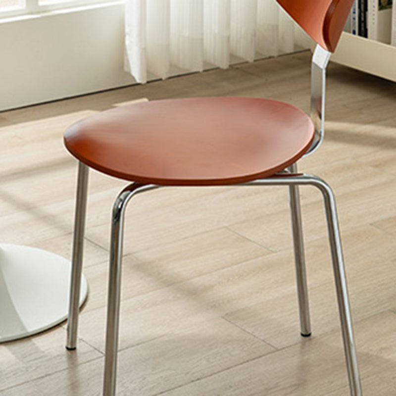 Scandinavian Oil-Waxed Wood Leather Dining Chair — Soft Cushion / Natural