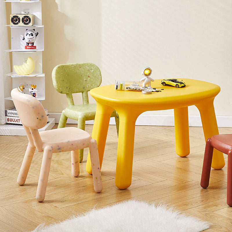 Nordic Plastic Cartoon Low Stool