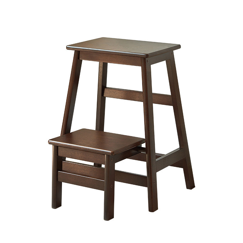 Minimalist Wooden Backless Bar Stool