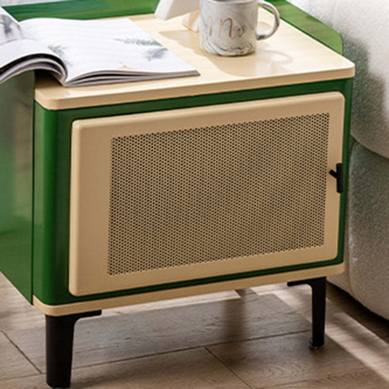 Nordic Square Metal 2-Tier Side Table