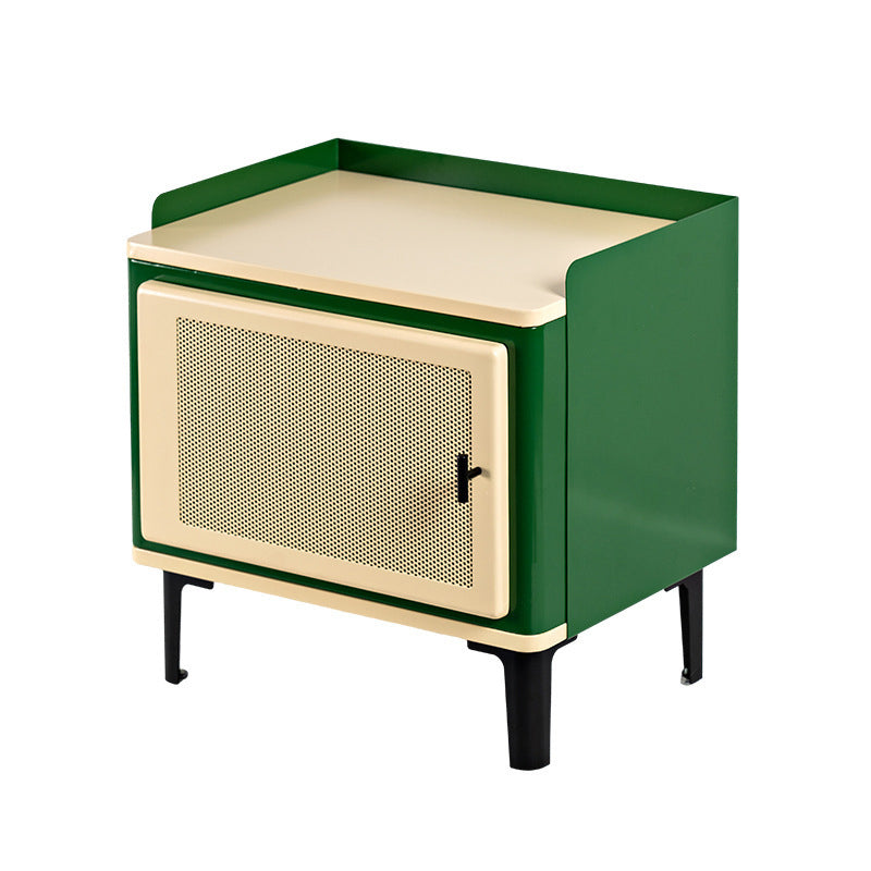 Nordic Square Metal 2-Tier Side Table