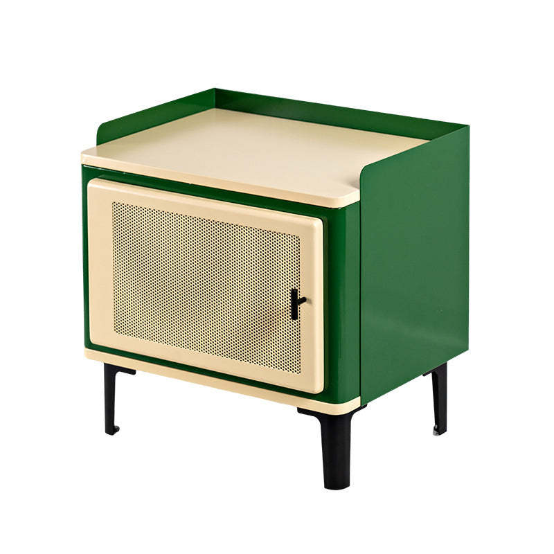 Nordic Square Metal 2-Tier Side Table