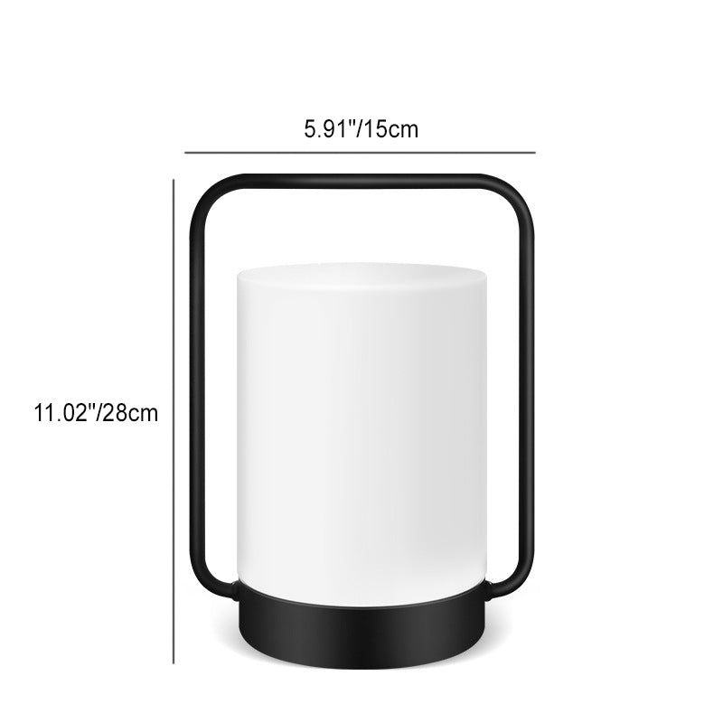 Minimalist Cylindrical Stainless Steel Light