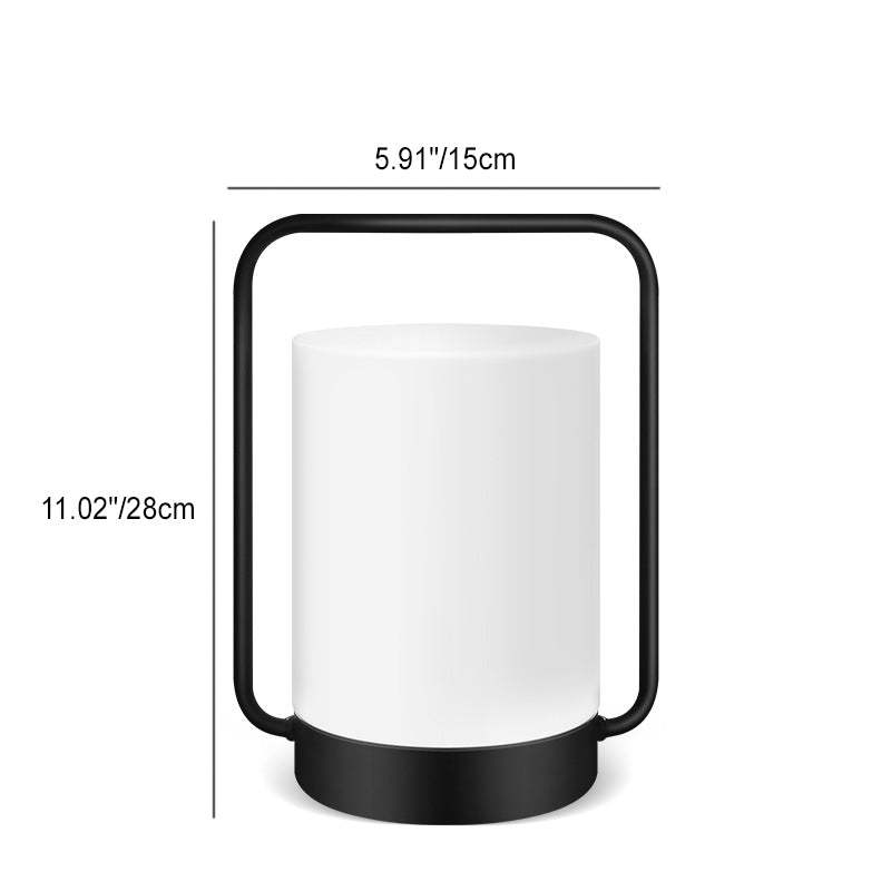 Minimalist Cylindrical Stainless Steel Light