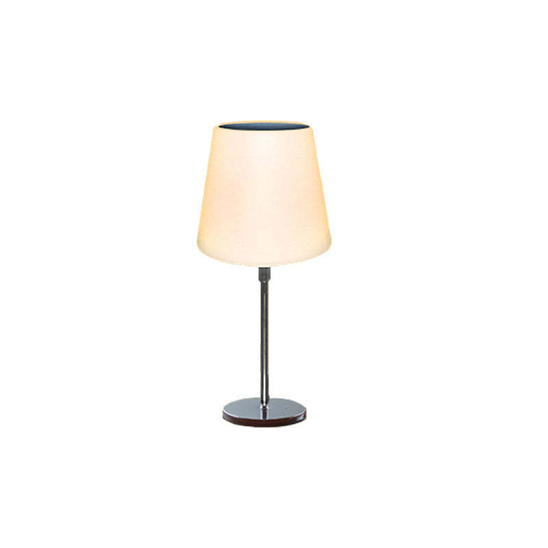 Solar Modern Iron Cylinder Outdoor LED Table Lamp