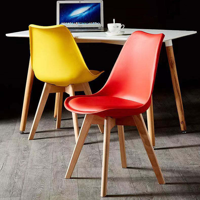 Minimalist Tulip Wood Chair