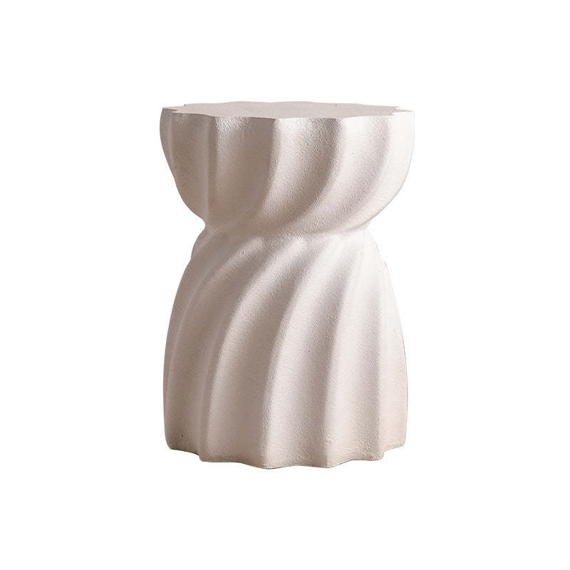 Scandinavian Stripe Cylinder Magnesium Side Table