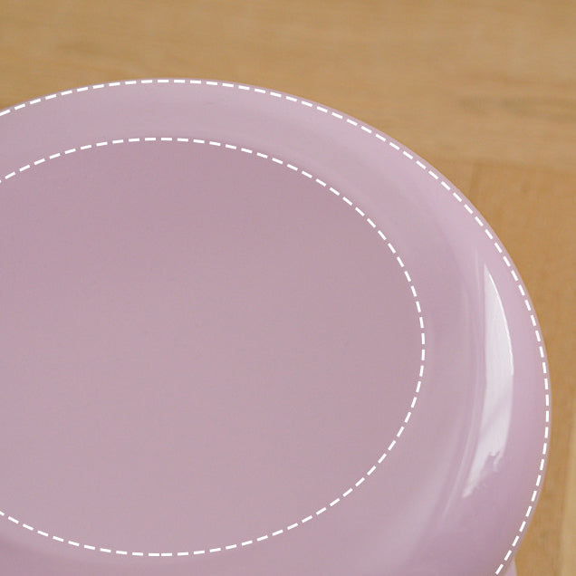 Minimalist Cylindrical Plastic End Table