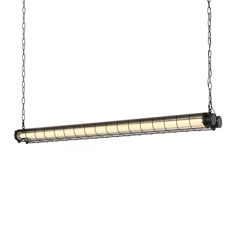 Industrial Acrylic Island Chandelier