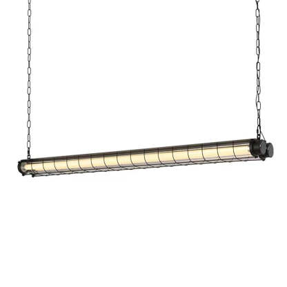 Industrial Acrylic Island Chandelier