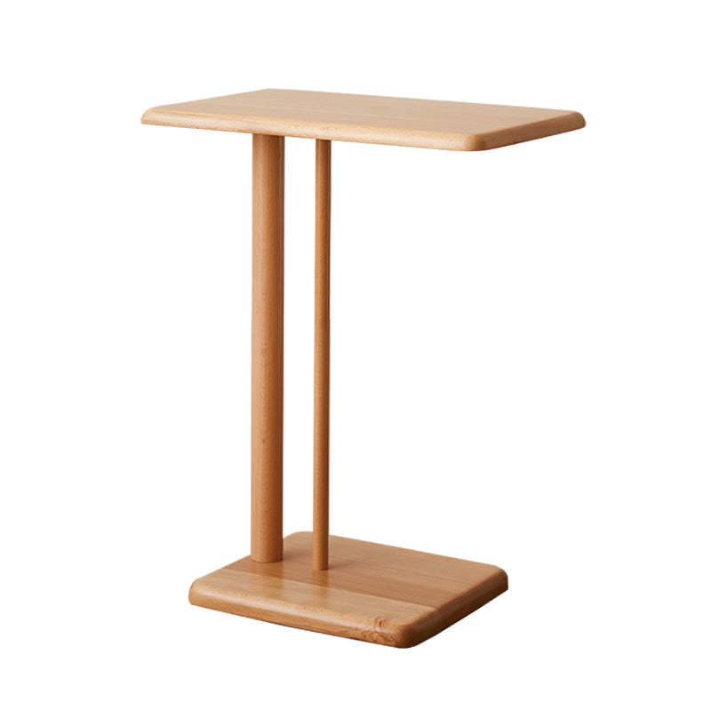 Minimalist Wood Movable Side Table