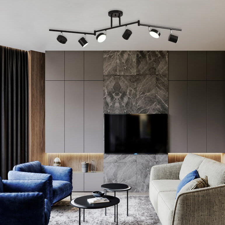 Modern Rotating Track Spotlight LED Ceiling Light