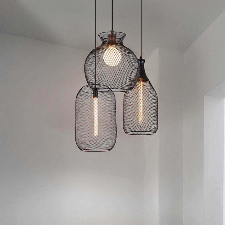 Industrial Cylindrical Pendant Light