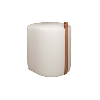 Nordic Leather Cylinder Vanity Stool