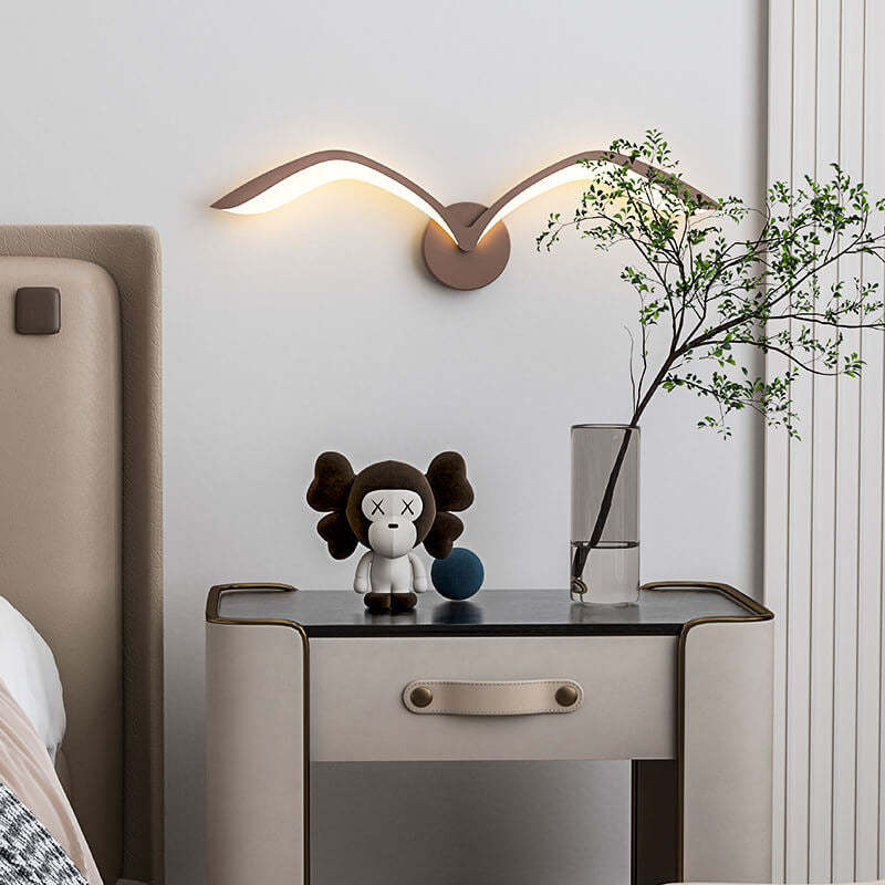 Nordic Minimalist Seagull Acrylic LED Sconce