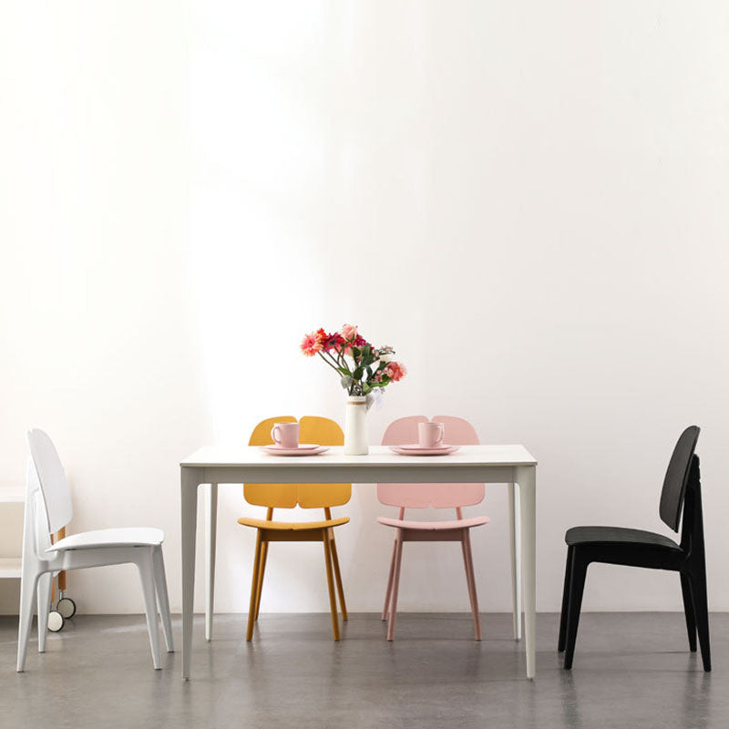 Scandinavian Plastic Steel Dining Chair
