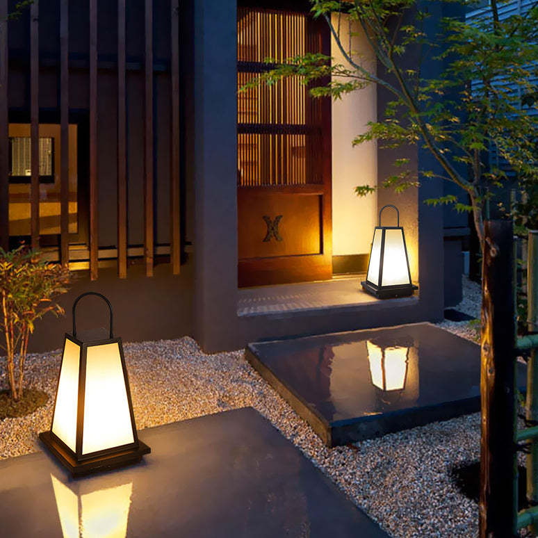 Minimalist Solar Acrylic Landscape Light