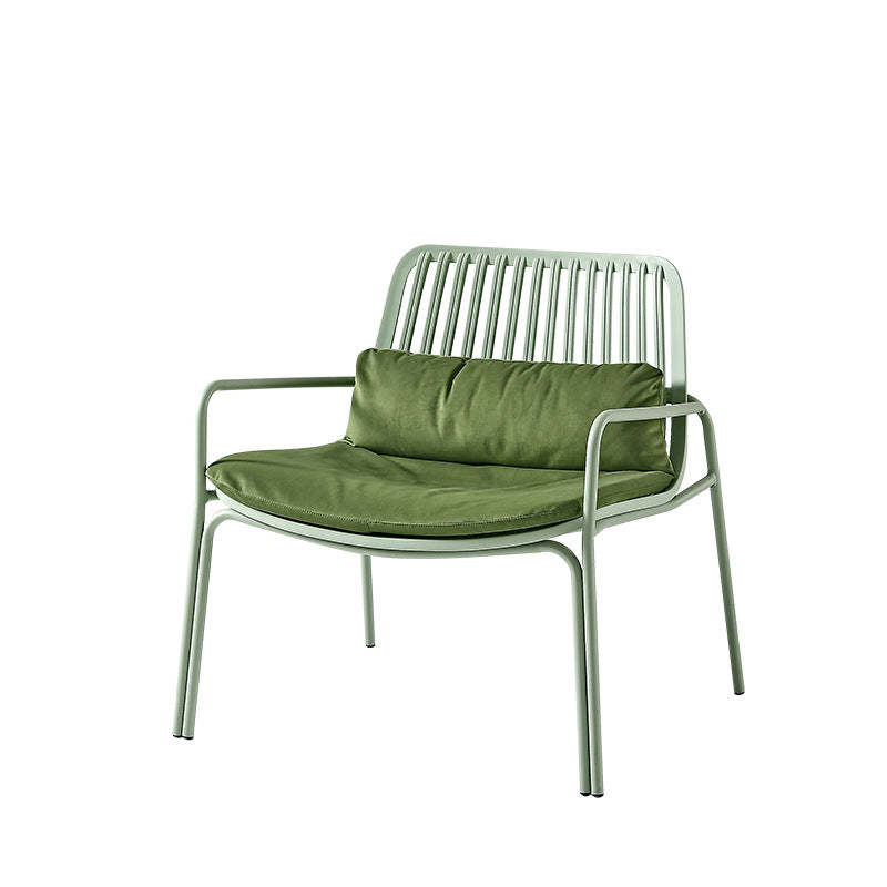Nordic Rectangular Steel Armchair