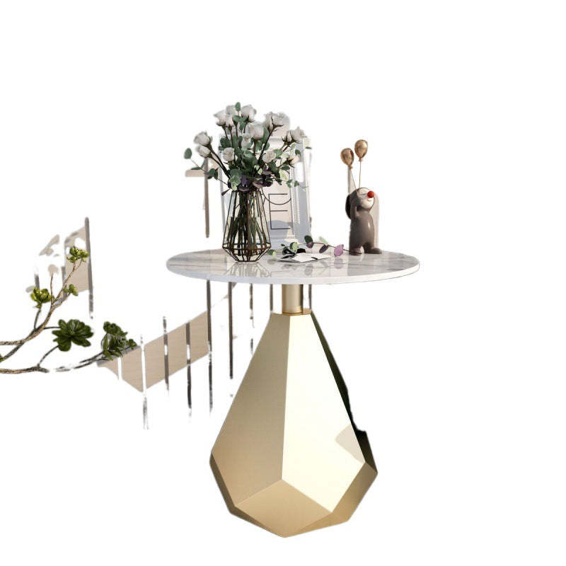 Contemporary Marble Sintered Stone Coffee Table