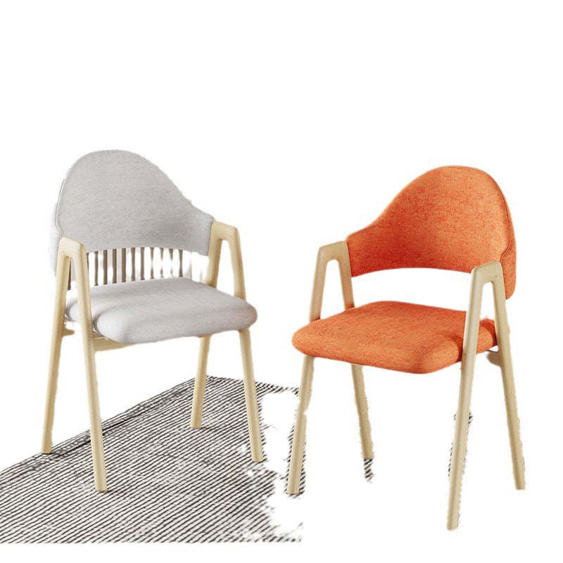 Contemporary Leather Upholstered Dining Chair