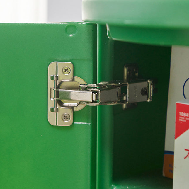 Minimalist Cylinder Plastic Nightstand — Ginger