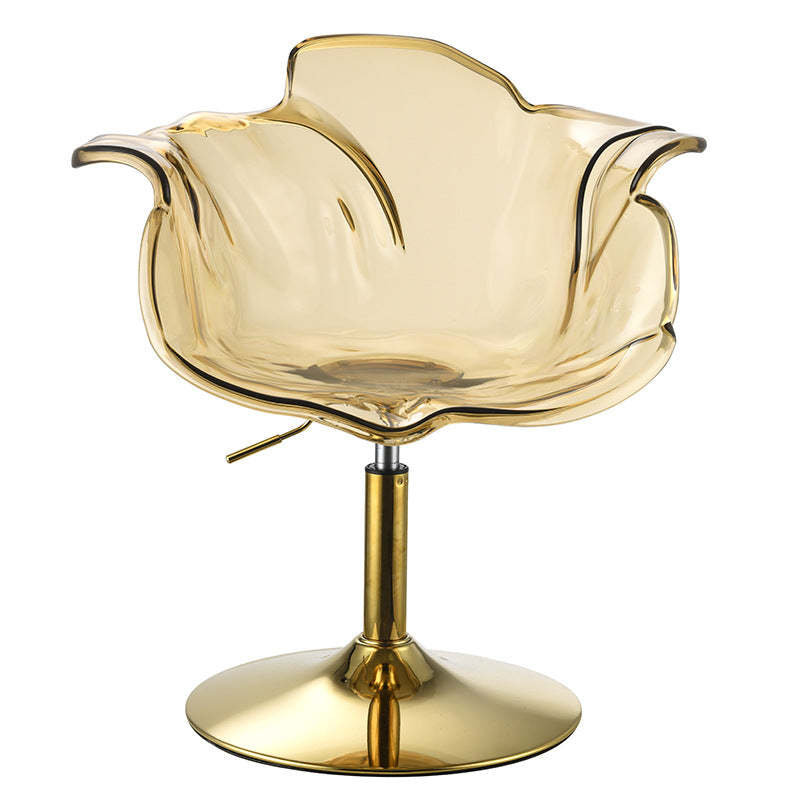 Contemporary Petal Acrylic Liftable Dining Chair
