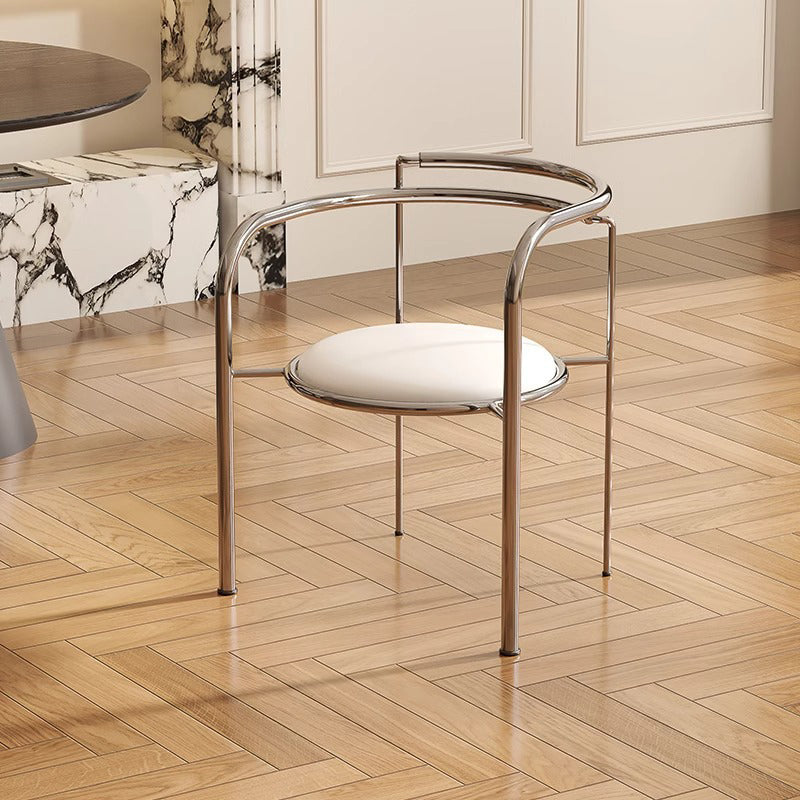 Scandinavian Curved Ash Wood Dining Chair