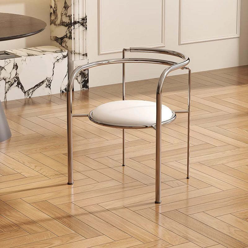 Scandinavian Curved Ash Wood Dining Chair