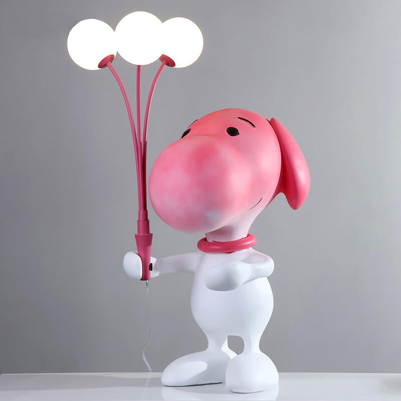 Modern Snoopy Resin Table Lamp