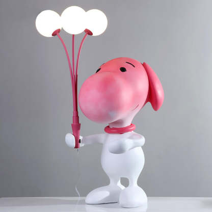Modern Snoopy Resin Table Lamp