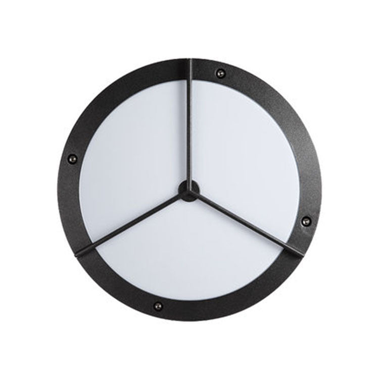 Minimalist Aluminum Acrylic Round LED Outdoor Wall Light