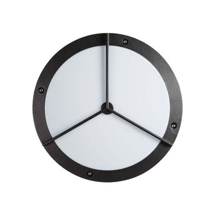 Minimalist Aluminum Acrylic Round LED Outdoor Wall Light