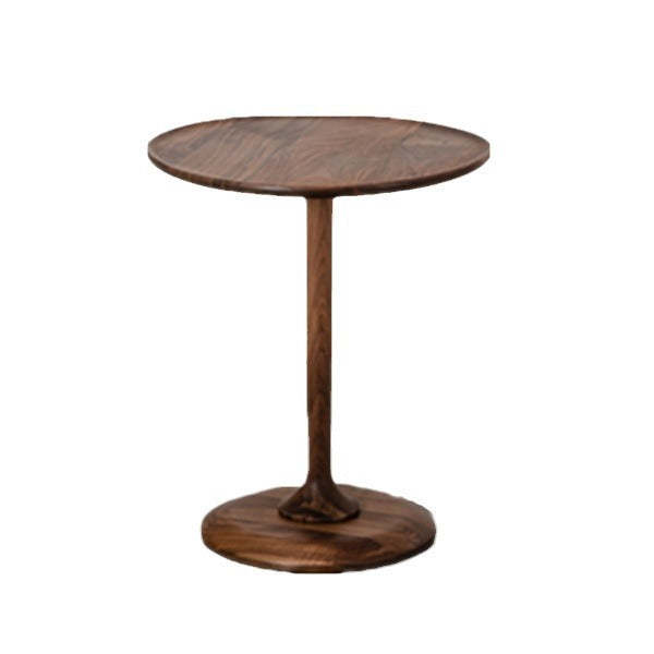 Vintage Walnut Wood End Table